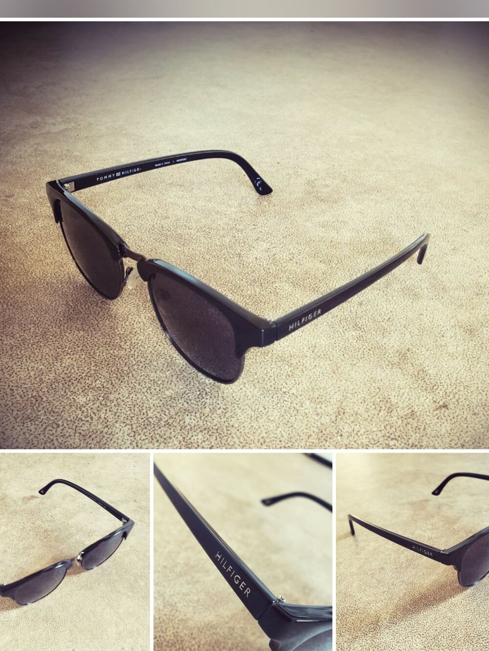Tommy Hilfiger Black Frame Sunglasses